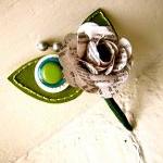 Green Rose Paper Flower and..