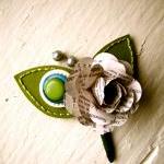 Green Rose Paper Flower and..
