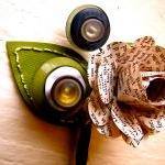 Three Green and Book Page R..