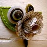 Three Green and Book Page R..