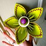 Two Paper Flower Wedding Bo..