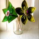 Two Paper Flower Wedding Bo..