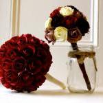 Paper Rose Bouquet, Toss Bo..