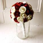 Paper Rose Bouquet - Bridal..