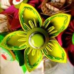 Paper Flower Wedding Bouque..