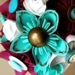 Paper Flower Bouquet, Weddi..