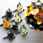 Paper Flower Bouquet, Weddi..