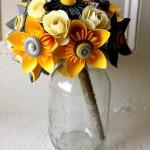 Paper Flower Bouquet, Weddi..