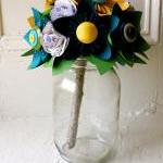 Paper Flower Bouquet, Weddi..