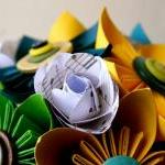Paper Flower Bouquet, Weddi..