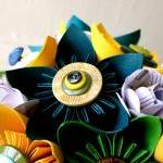 Paper Flower Bouquet, Weddi..