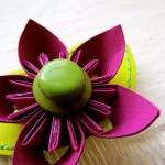 Paper Flower Hairpiece, Hea..